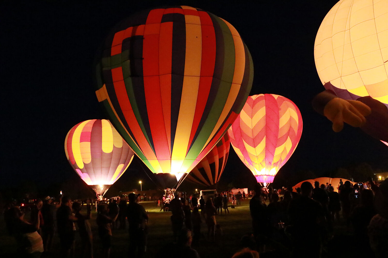 PHOTOS: Old West Night Glow Hot Air Balloon Festival 2022